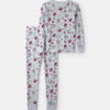 Kids 2-Piece Disney© Mickey Mouse Christmas 100% Cotton Snug Fit Pajama Set - Blue