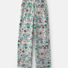 Kids Christmas Scavenger Hunt Fleece Loose Fit Pajama Bottoms