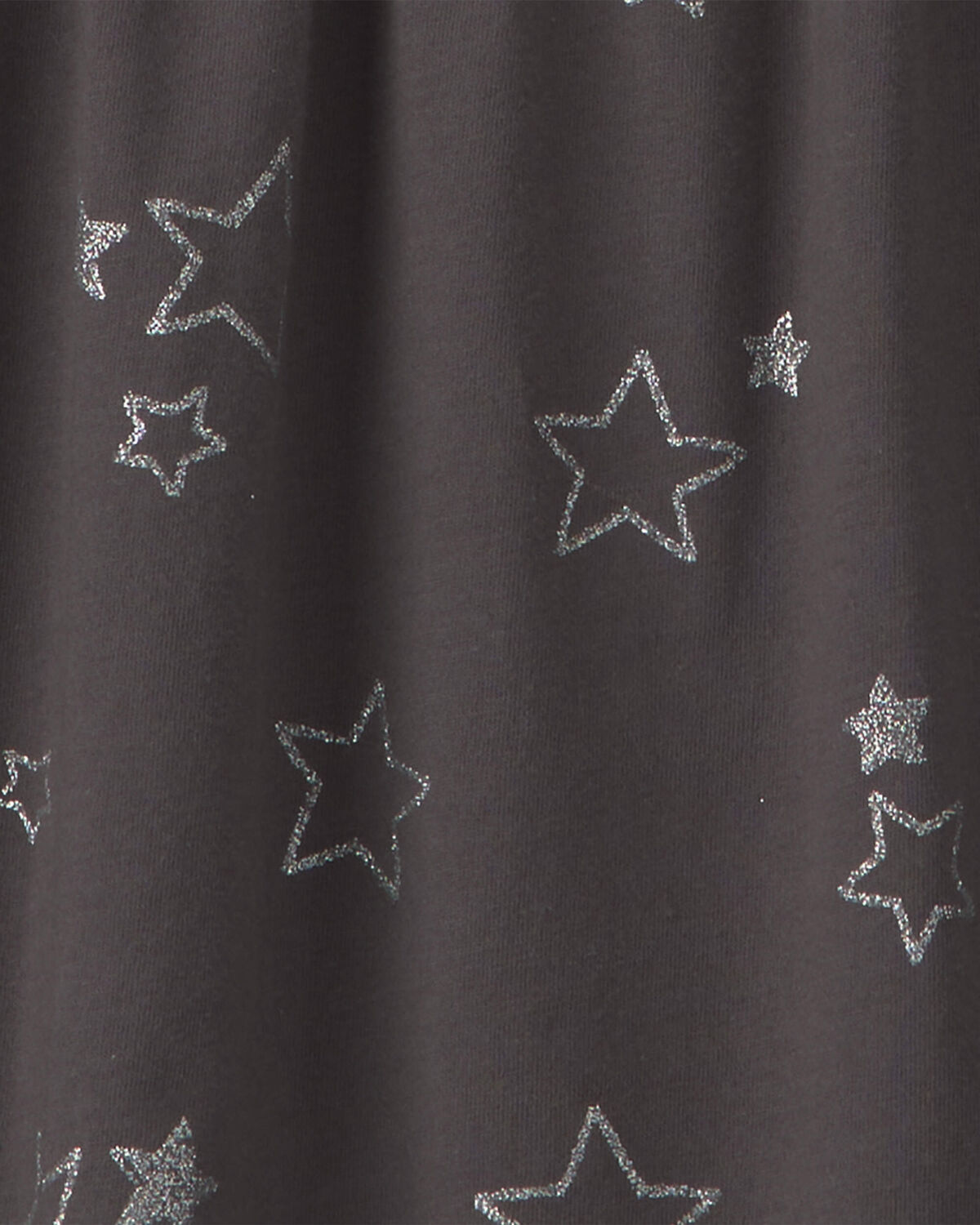 Girls Stars Long-Sleeve Dress - Grey 3 Girls Stars Long-Sleeve Dress - Grey