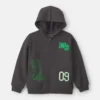 Boys Minecraft® Zip-Up Hoodie - Black/Green