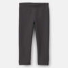 Toddler Girl Fleece Pull-On Stretch Leggings - Black