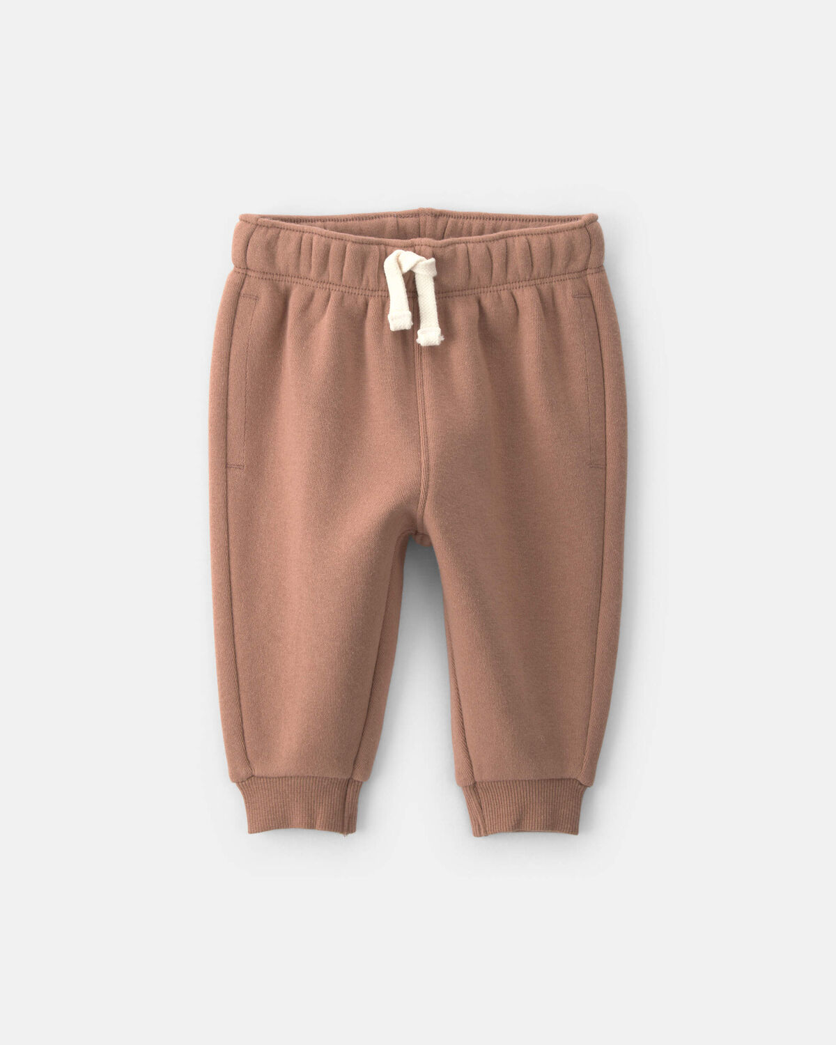 Baby Boy Fleece Pants - Brown 1 Baby Boy Fleece Pants - Brown