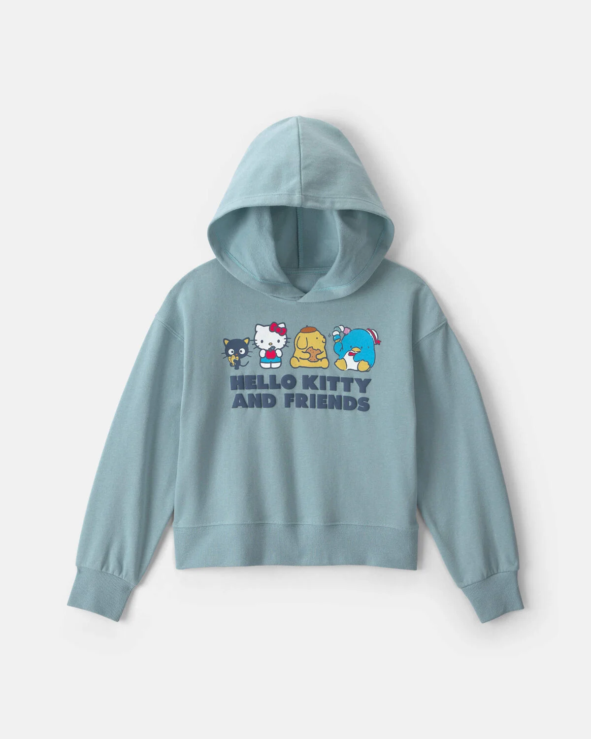 Girls Hello Kitty® Fleece Hoodie - Blue 1 Girls Hello Kitty® Fleece Hoodie - Blue