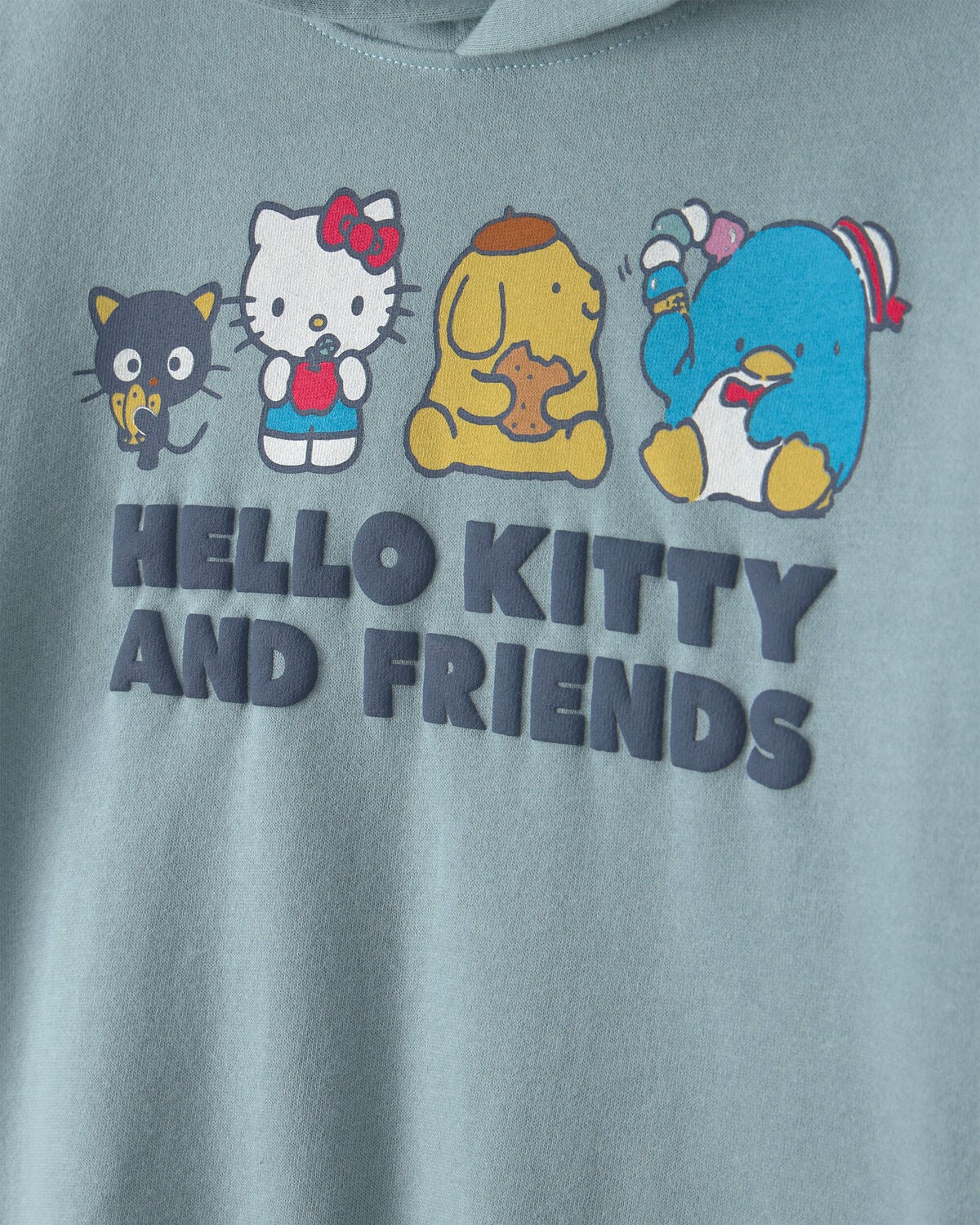 Girls Hello Kitty® Fleece Hoodie - Blue 2 Girls Hello Kitty® Fleece Hoodie - Blue