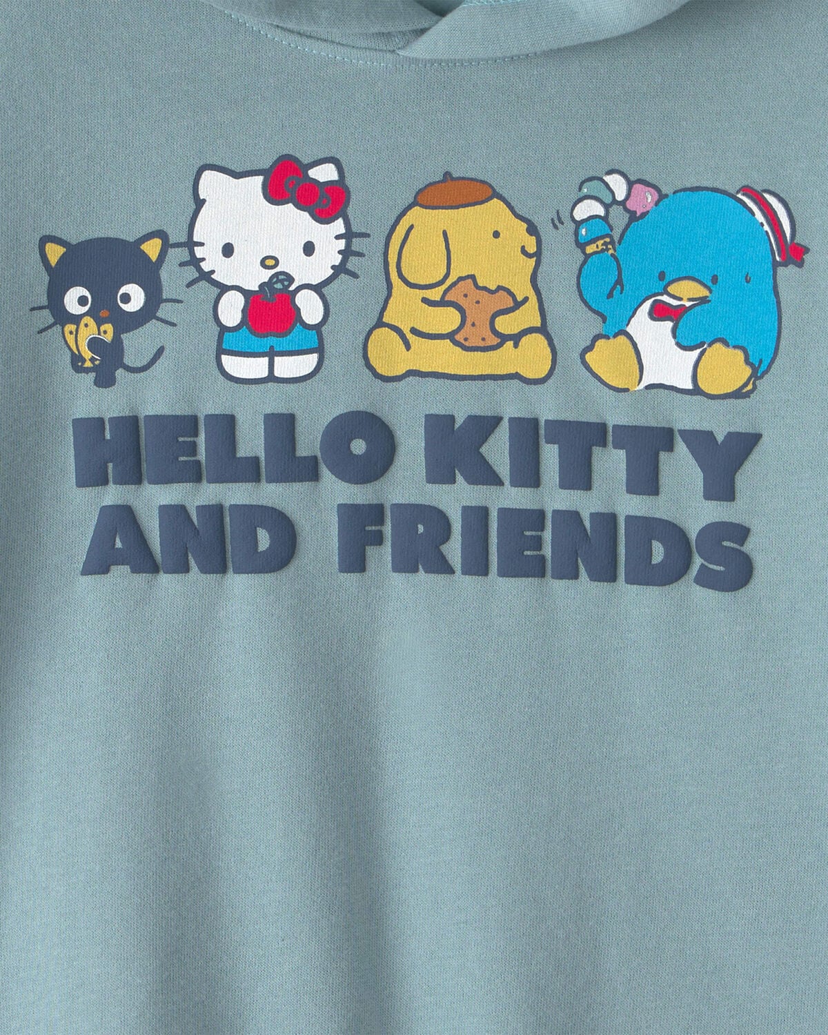 Girls Hello Kitty® Fleece Hoodie - Blue 3 Girls Hello Kitty® Fleece Hoodie - Blue