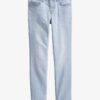 Kid Light Blue Ice Wash Skinny-Leg Jeans