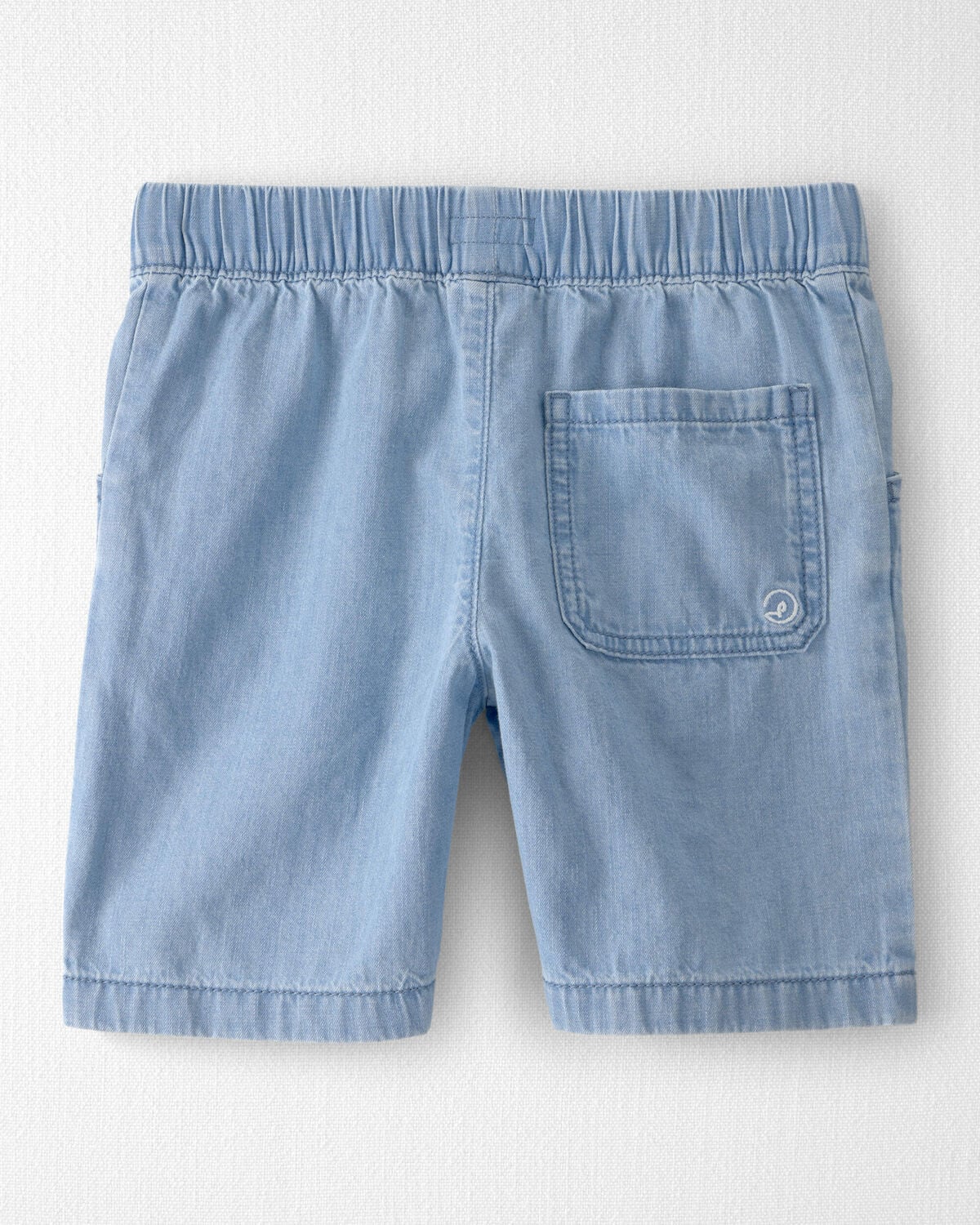 Boys Organic Cotton Chambray Shorts 3 Boys Organic Cotton Chambray Shorts