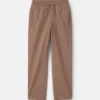 Boys Twill Pants - Brown 9 Boys Twill Pants - Brown