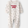 Baby 'Rookie Club' French Terry Jumpsuit - Ivory