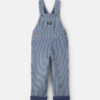 Toddler Hickory Stripe Overalls - Blue
