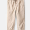 Toddler Boy Cotton Everyday Pull-On Jogger - Khaki 7 Toddler Boy Cotton Everyday Pull-On Jogger - Khaki
