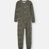 Boys 1-Piece Silly Food DreamPlush Snug Fit Pajama - Olive Green 7 Boys 1-Piece Silly Food DreamPlush Snug Fit Pajama - Olive Green