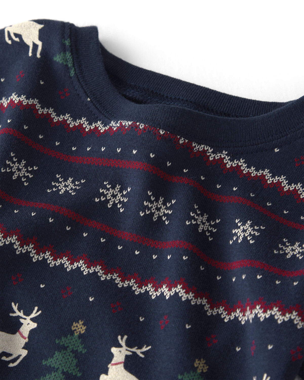 Toddler 2-Piece Organic Cotton Fair Isle Pajamas 2 Toddler 2-Piece Organic Cotton Fair Isle Pajamas
