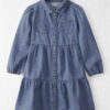 Girls Organic Cotton Denim Dress