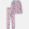 Girls 2-Piece Festival Treats DreamPlush Snug Fit Pajama Set - Blue