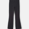 Girls Pull-On Stretch Flare Leggings - Black 7 Girls Pull-On Stretch Flare Leggings - Black