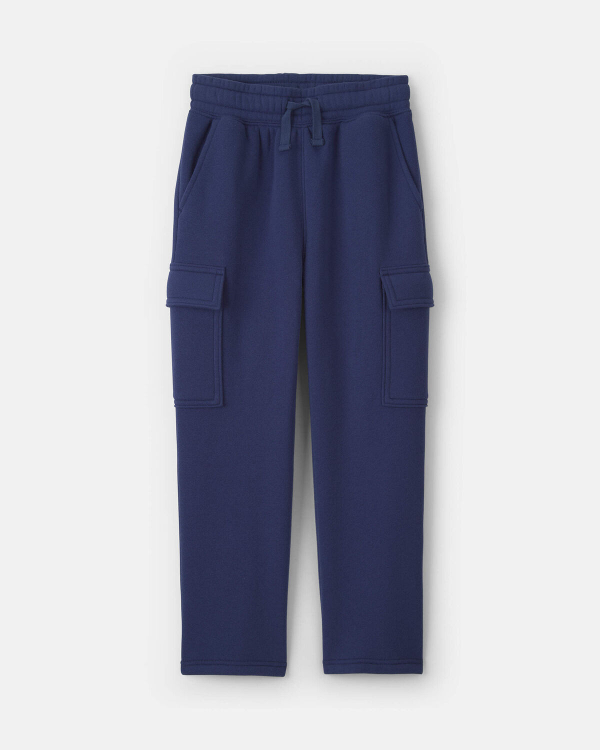 Boys Fleece Cargo Pants - Navy Blue 1 Boys Fleece Cargo Pants - Navy Blue