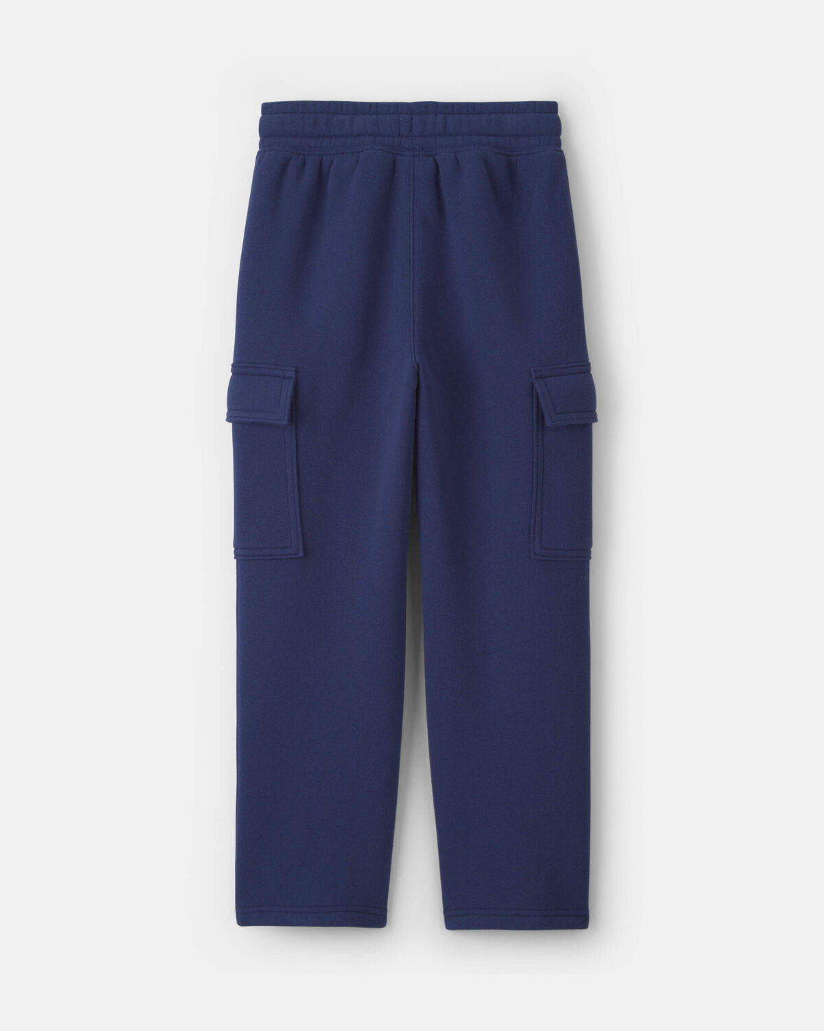 Boys Fleece Cargo Pants - Navy Blue 2 Boys Fleece Cargo Pants - Navy Blue