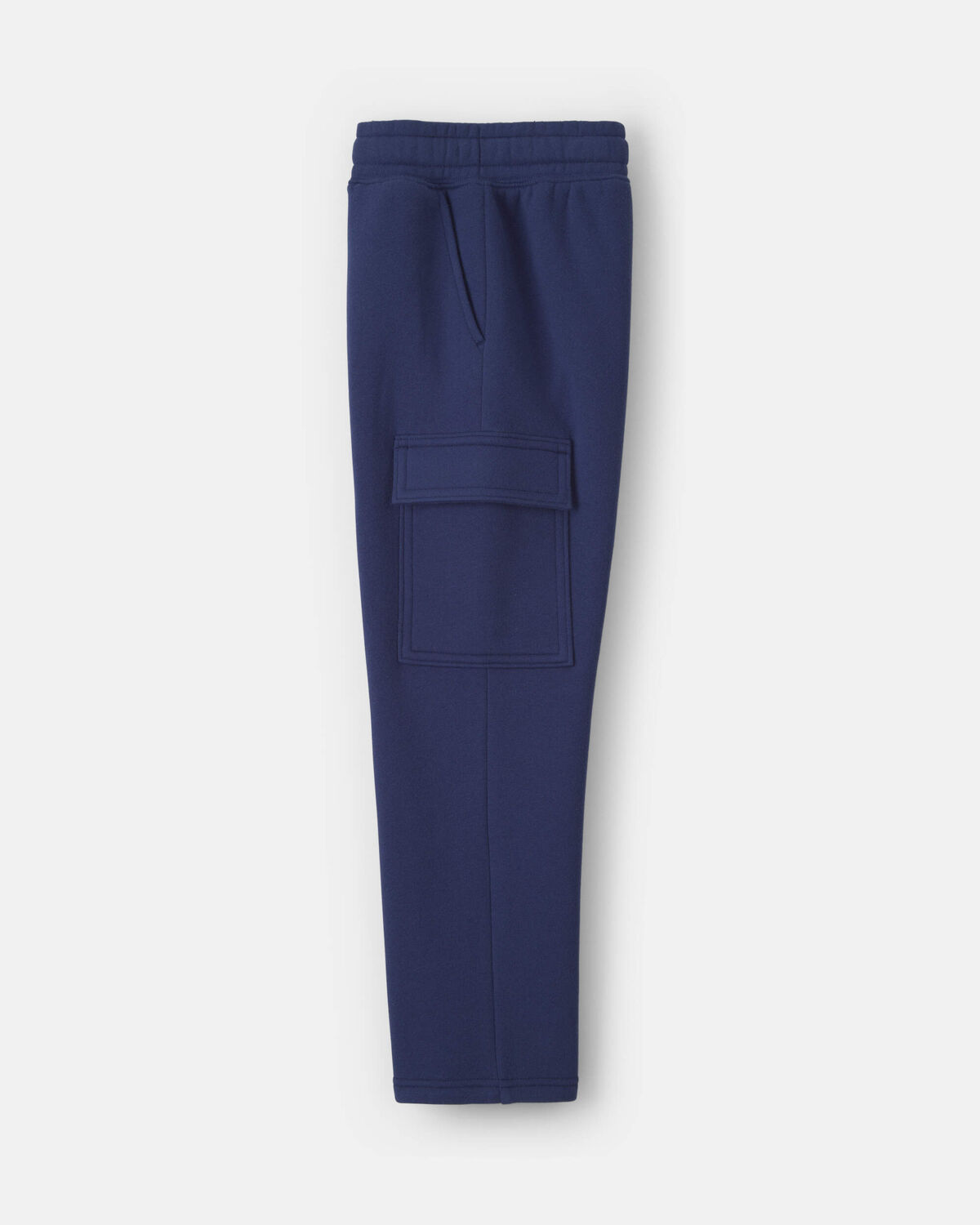 Boys Fleece Cargo Pants - Navy Blue 3 Boys Fleece Cargo Pants - Navy Blue