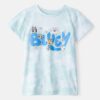 Girls Bluey™ Tie-Dye Short-Sleeve Graphic Tee - Blue/White 6 Girls Bluey™ Tie-Dye Short-Sleeve Graphic Tee - Blue/White