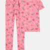 Girls Barbie Snug Fit Cotton 2-Piece Pajamas - Pink 3 Girls Barbie Snug Fit Cotton 2-Piece Pajamas - Pink