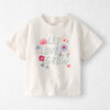Toddler Girl Organic Cotton 'Let Love Grow' Boxy Tee 4 Toddler Girl Organic Cotton 'Let Love Grow' Boxy Tee
