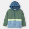 Boys Colorblock Lightweight Jacket - Green/Blue 4 Boys Colorblock Lightweight Jacket - Green/Blue
