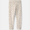 Toddler Girl Dots Pull-On Stretch Leggings - Cream