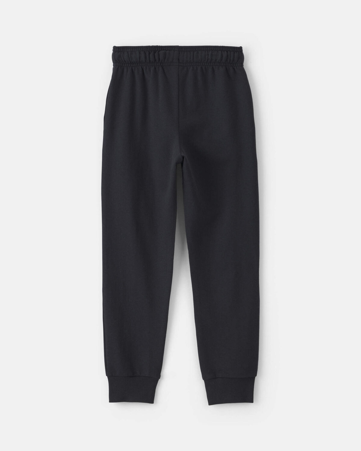 Baby Boy Pull-On Drawstring Joggers - Black