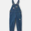 Toddler Girl Denim Overalls - Medium Wash 5 Toddler Girl Denim Overalls - Medium Wash