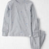 Toddler 2-Piece Organic Cotton Ribbed Pajama Set in Sail Away Print