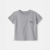 Baby Boy Lizard Pocket Tee - Grey