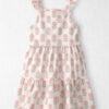Toddler Girl Organic Cotton Tiered Dress in Rosebud Petal Print 6 Toddler Girl Organic Cotton Tiered Dress in Rosebud Petal Print