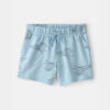 Toddler Boy Helicopter French Terry Shorts - Blue