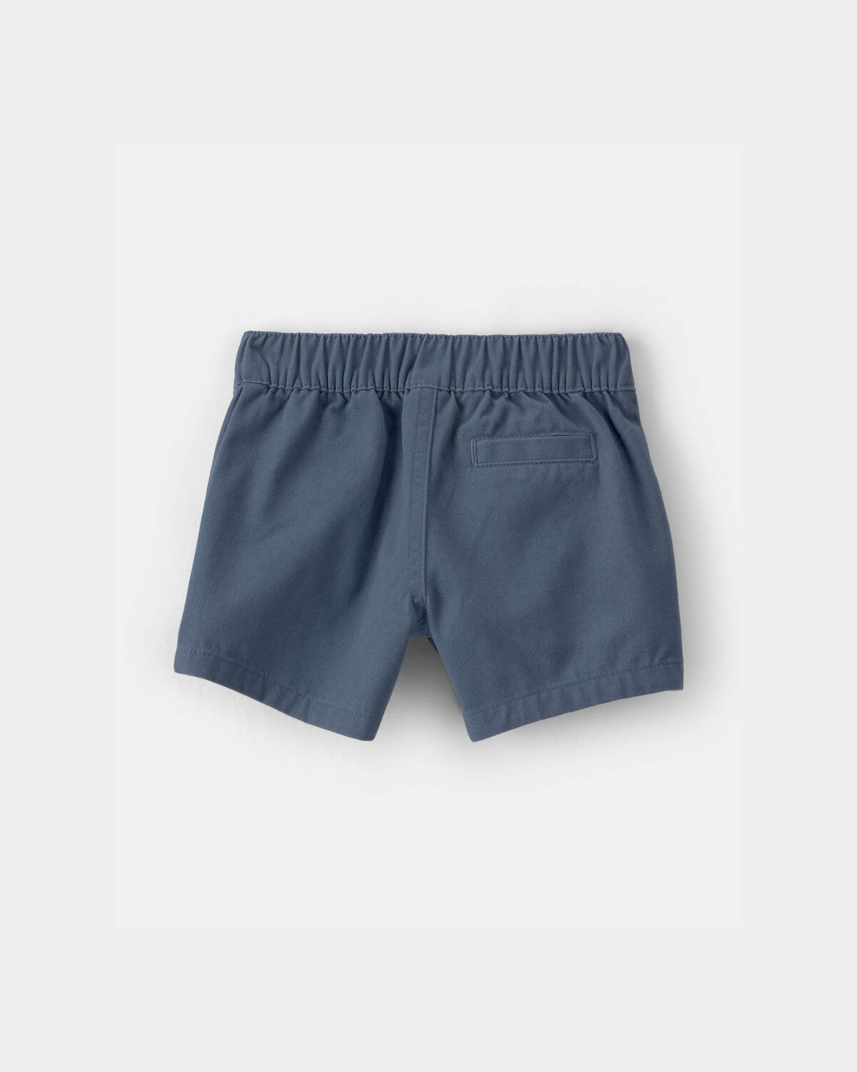 Baby Boy 2-Piece Collared Shirt & Short Set - Cream/Blue