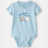 Baby 'Besties With Paws' Graphic Bodysuit - Blue