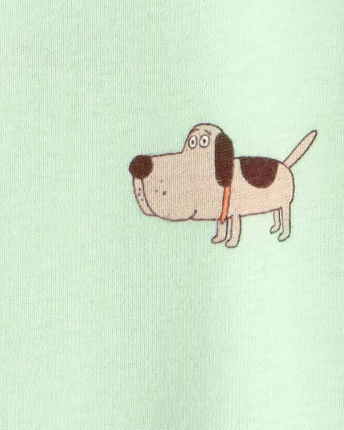Baby Puppy 100% Cotton Snug Fit 1-Piece Pajama - Green 4 Baby Puppy 100% Cotton Snug Fit 1-Piece Pajama - Green