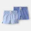 Baby 2-Pack Fashion Shorts - Blue