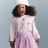 Toddler Girl Skiing Squish Long-Sleeve Top - Light Pink