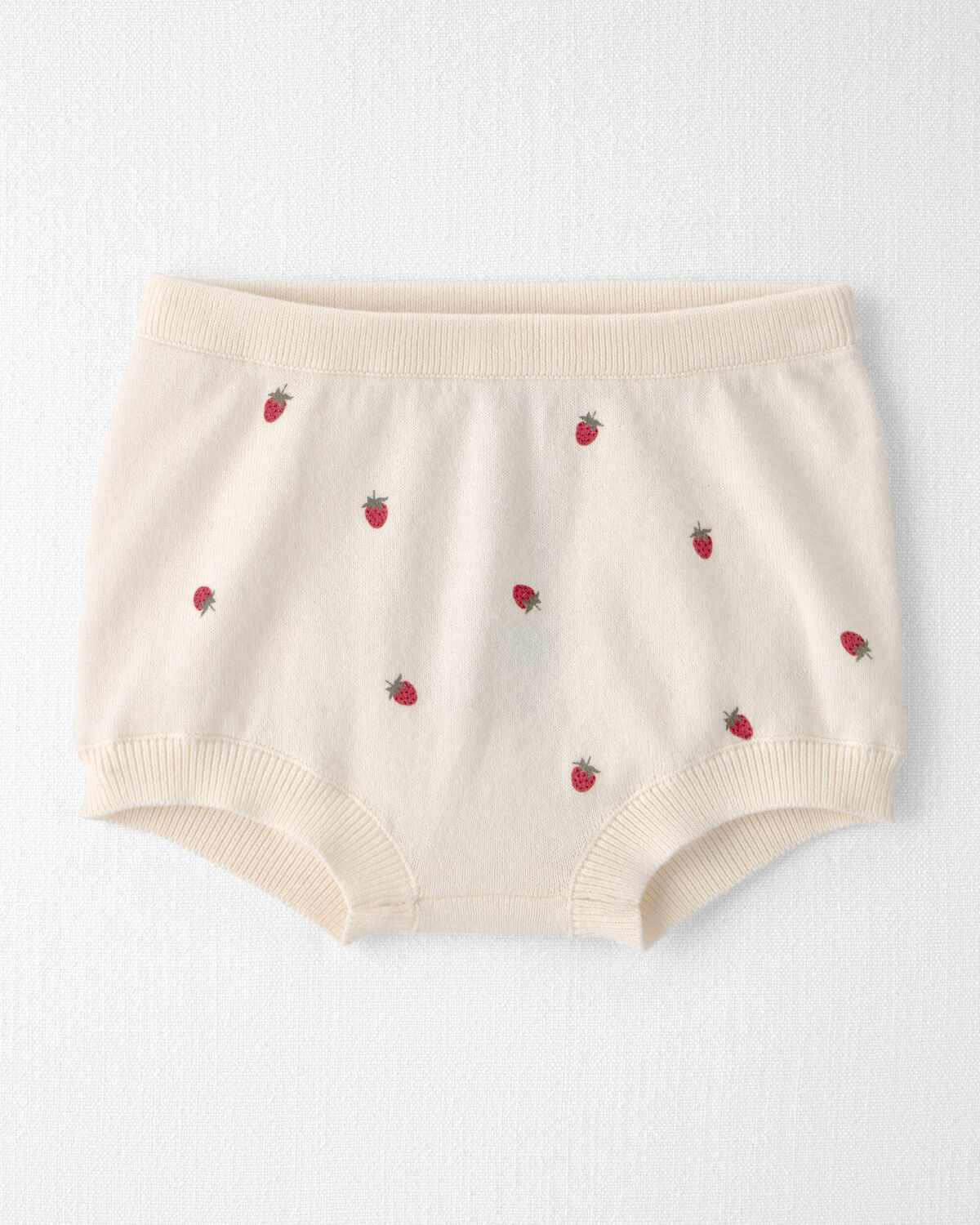 Baby Girl 2-Piece Organic Cotton Sweater Set in Berry Print 3 Baby Girl 2-Piece Organic Cotton Sweater Set in Berry Print