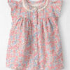 Baby Girl Organic Cotton Gauze Dress in Spring Floral Print