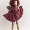 Toddler Girl Avenue Twirl™ Dress - Burgundy