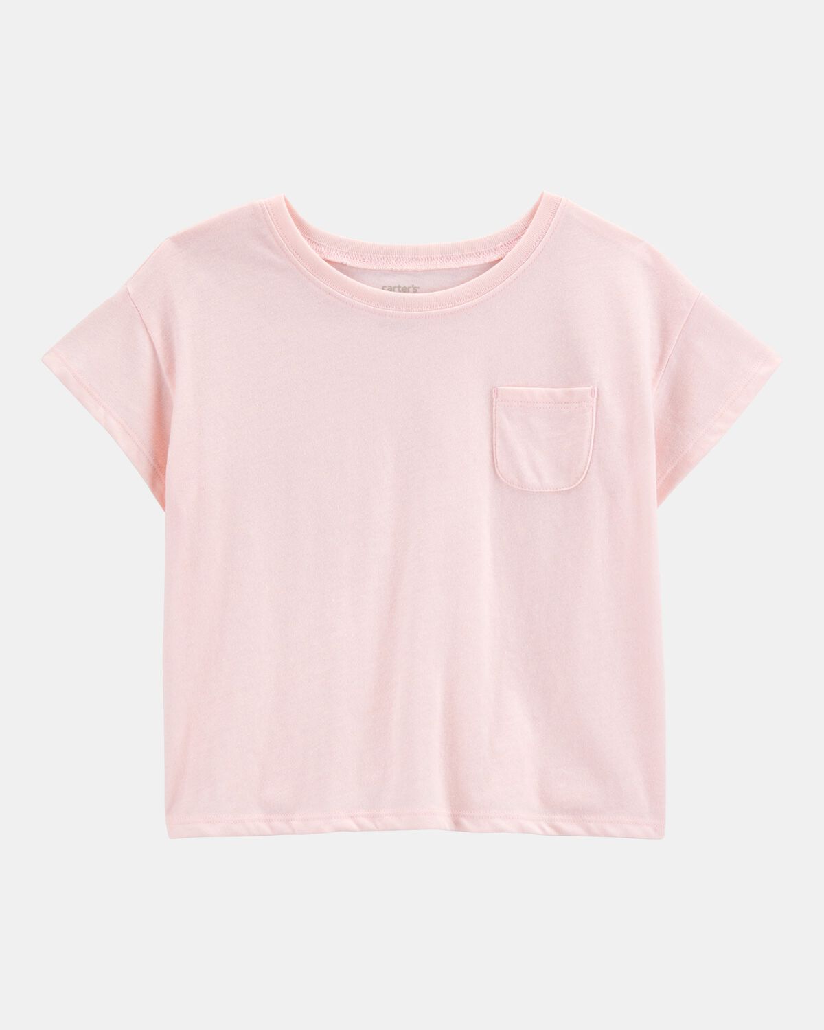 Kid Solid Short-Sleeve Fashion Top - Pink 1 Kid Solid Short-Sleeve Fashion Top - Pink