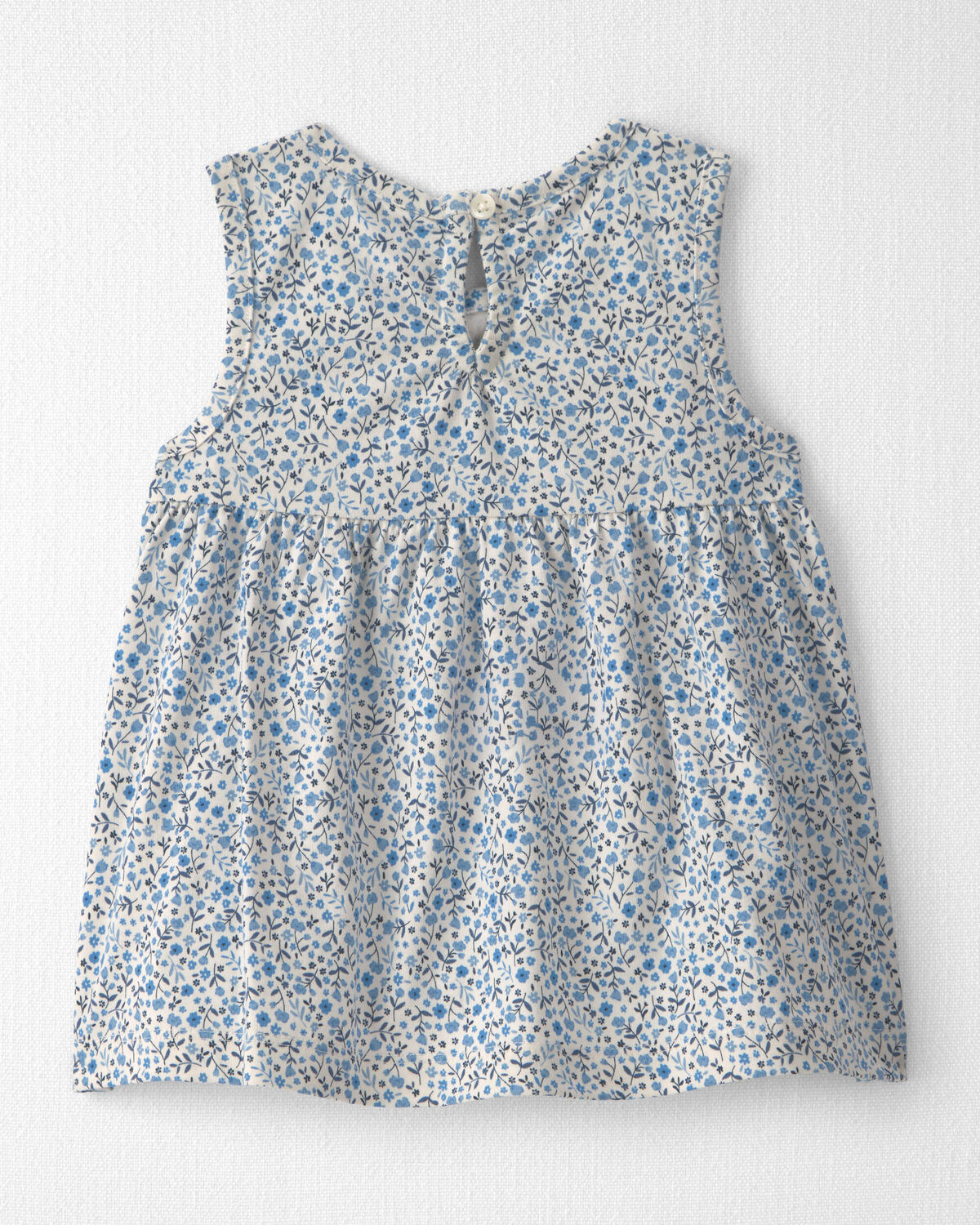 Toddler Girl 2-Pack Organic Cotton Knit Tanks in Meadow Bloom 5 Toddler Girl 2-Pack Organic Cotton Knit Tanks in Meadow Bloom