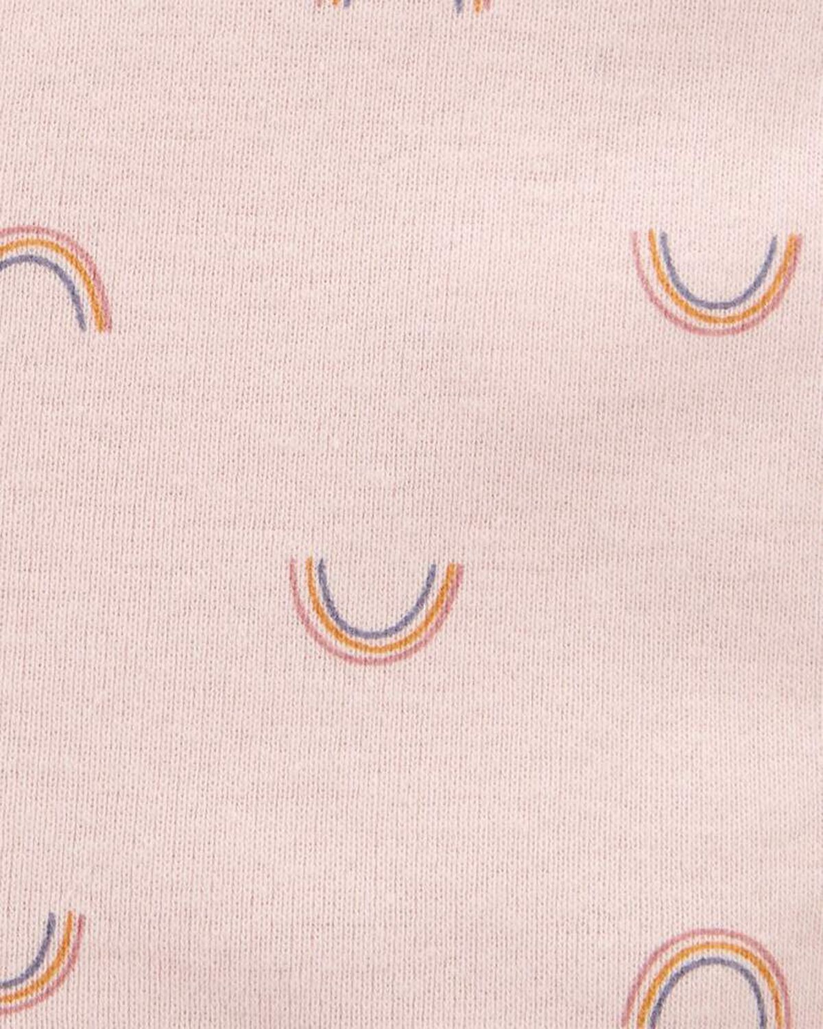 Baby Girl Preemie Rainbow Cotton Tank - Pink 4 Baby Girl Preemie Rainbow Cotton Tank - Pink