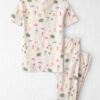 Kid 2-Piece Organic Cotton Pajamas in Under the Sea