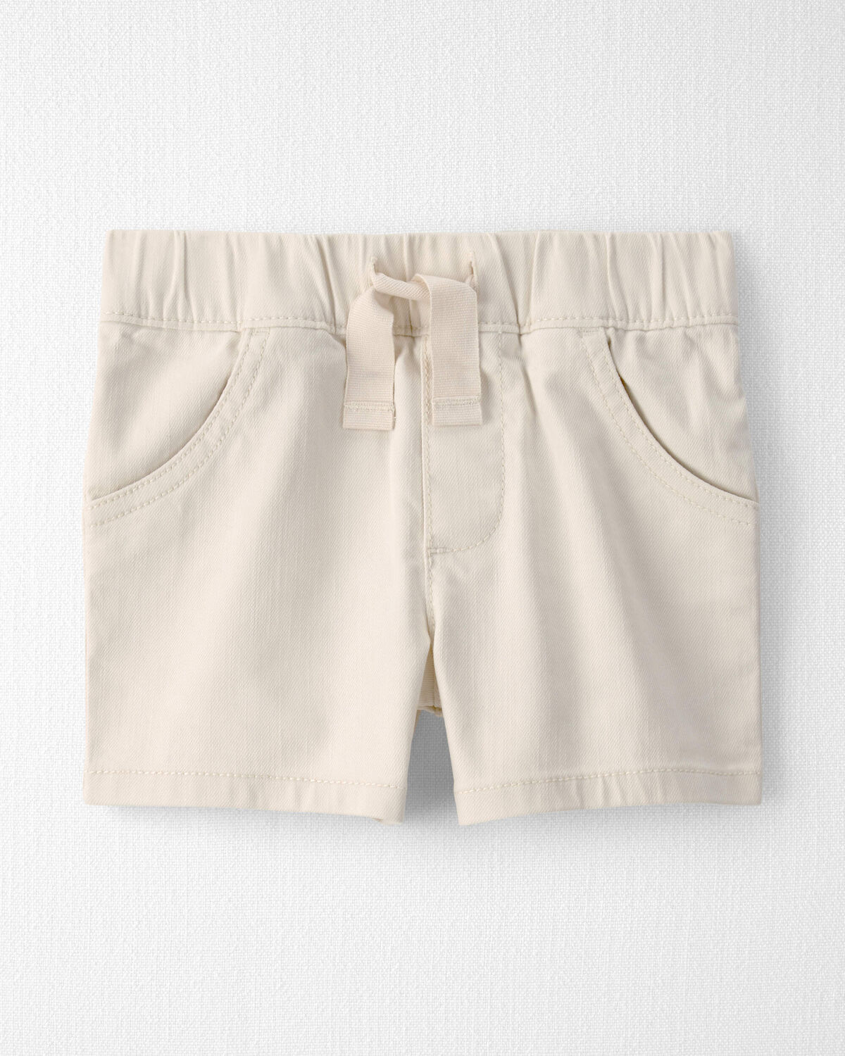 Toddler Boy Organic Cotton Twill Shorts 1 Toddler Boy Organic Cotton Twill Shorts