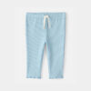 Baby Girl Rib Pants - Blue