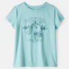 Girls Montana Western Horse Short-Sleeve Graphic Tee - Blue 5 Girls Montana Western Horse Short-Sleeve Graphic Tee - Blue