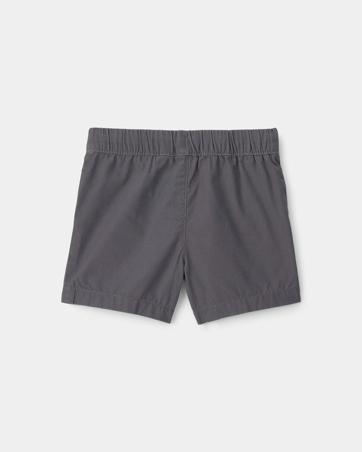 Baby Boy Canvas Shorts - Grey